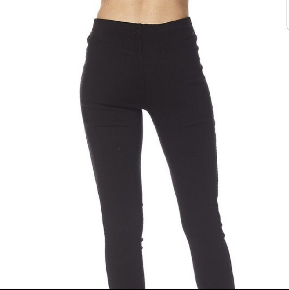 Black motto jeggings - Picture 4 of 7